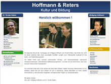 Tablet Screenshot of hoffmann-reters.de